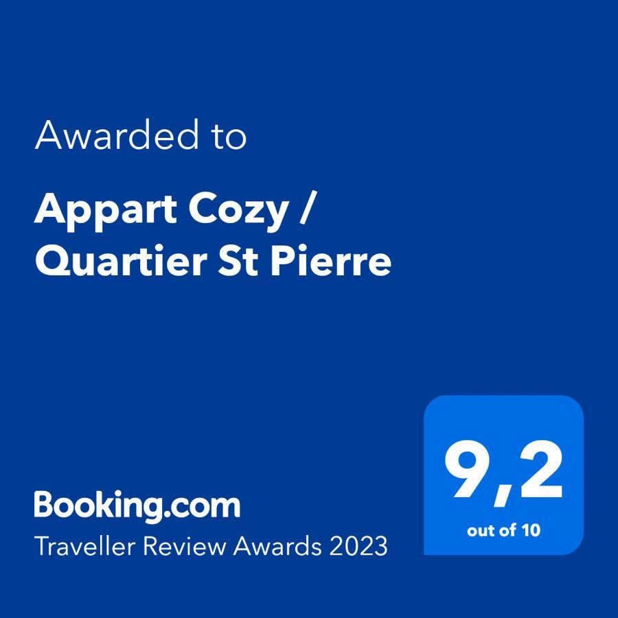 Appart Cozy / Quartier St Pierre Бордо Экстерьер фото